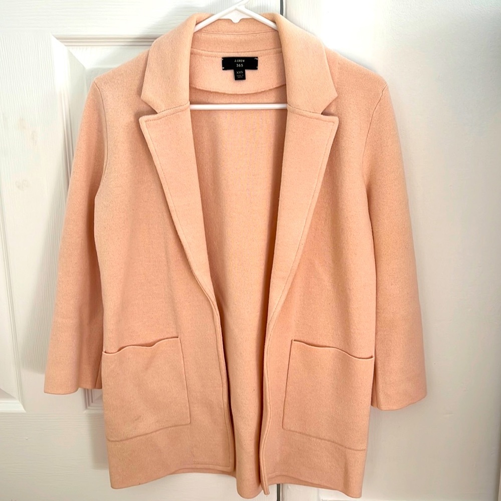 J Crew Sophie Sweater Blazer XXS